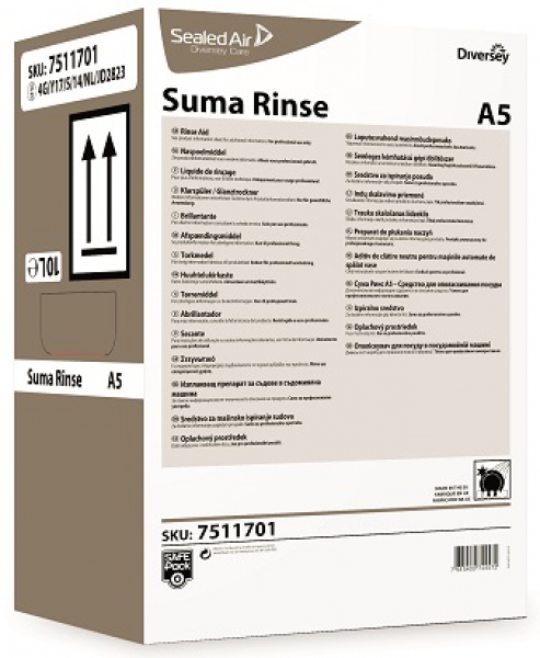 Spoelglansmiddel Suma Rinse A5 10l Safepack